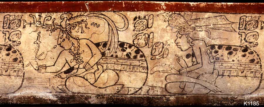 escritura maya drawing