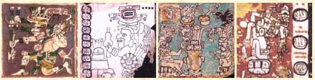 Images of Portions from the four Maya Codices