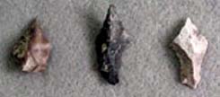 Photo 8. Silex projectile points.