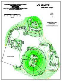 Figure 25. Map of Las Delicias. Click to start Autodesk Express Viewer