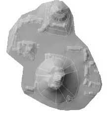 Click to enlarge Figure 26. Digital surface model of Las Delicias (by Toma Podobnikar).