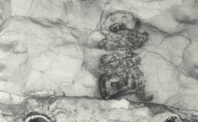 Figure 8: Infrared photograph of Group 2, Painting 1. Figure 8: Infrared photograph of Group 2, Painting 1.