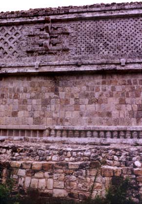 Plate 1.1: The Puuc building (11K2a) at Kulub&aacute; after the 2000 restorations.