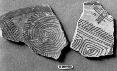 Figure 19. Sherds of the San Bartolo Red on Bay Type. Courtesy of the INAH Center, Guanajuato.