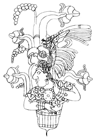 Figura 17. Kan Bahlum Mo' con árbol de peralejo.