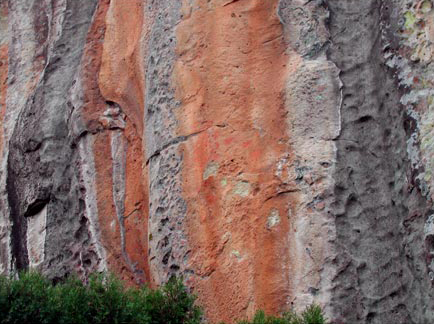 Link to enlarge Plate 20. Rock painting at El Peñasco. Link to enlarge Plate 20. Rock painting at El Peñasco.