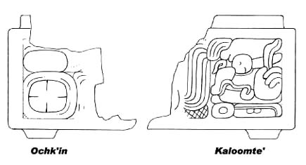 Figure 5. Royal title recorded on the Álvaro Obregón Box (Drawing by Peter Mathews). Figure 5. Royal title recorded on the Álvaro Obregón Box (Drawing by Peter Mathews).