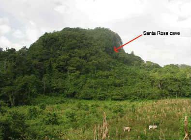 Plate 6. Santa Rosa cave hill. Plate 6. Santa Rosa cave hill.