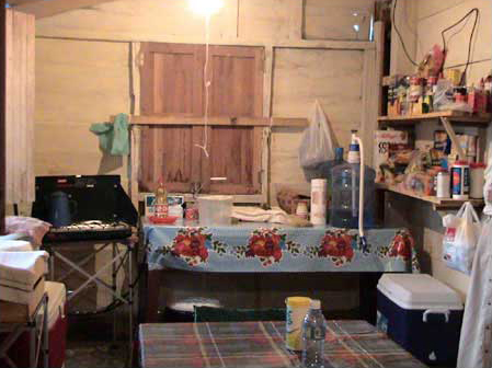 Figure 6. The kitchen of the project headquarters, in Zoh Laguna, Campeche.