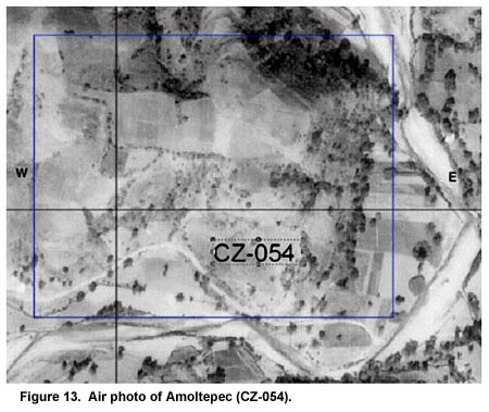 Figure 13. Air photo of Amoltepec (CZ-054).