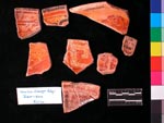 Saxche Orange Polychrome: Interior-Exterior, Balche. Click to enlarge.