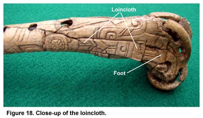 Figure 18. Close-up of the loincloth.