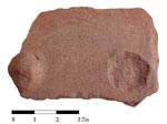 Figure 18. Potsherd showing appliqué decoration. Click to enlarge.