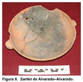 Figura 8. Sartén de Alvarado–Alvarado.