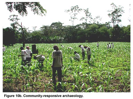 Figure 10b. Community-responsive archaeology.