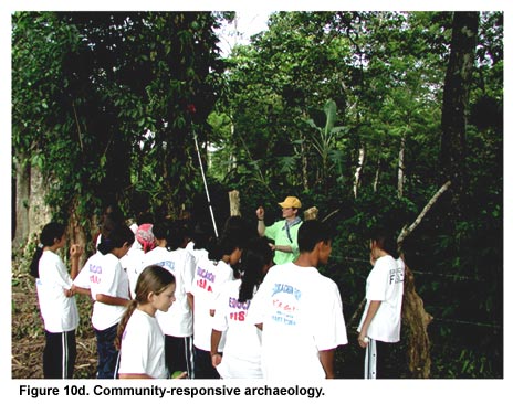 Figure 10d. Community-responsive archaeology.