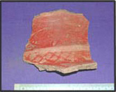 Figure 36e. Canoas neck-shoulder with neck band and cross-hatch design.