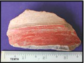 Figure 36g. Maroncho: white-washed variety showing incision and raised neck band.