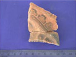 Figure 37c. Mold from Las Canoas: Figurine/Ocarina mold from 2002 season.