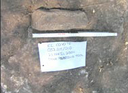 Figure 43c. Rectangular maul in situ.