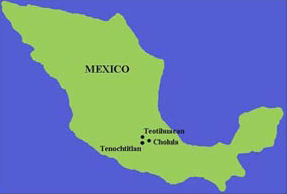 Figure 1. Map of México showing study area.