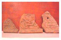 Figure 33. Lateral Scene of "Throne A", Museo Pr&iacute;ncipe Maya.
