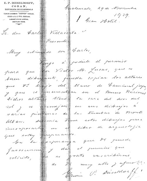 Photocopies of original documents, obtained from the Archive of the National Museum of Archaeology and Ethnology of Guatemala