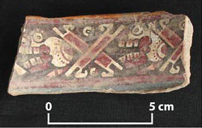 Figure 11. Mixteca-Puebla Polychrome with "Skull and Crossbones".