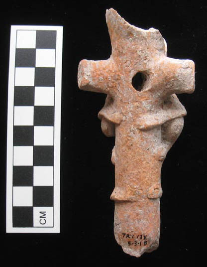 Figure 7d. Effigy flute (TRI13E-5-3-1b): back photo by author.