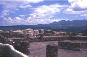 Figura 2. Zona arqueológica de Alta Vista.