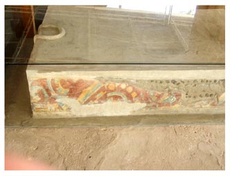 Figure 28. Altar with Polychrome Mural, Tizatlan.