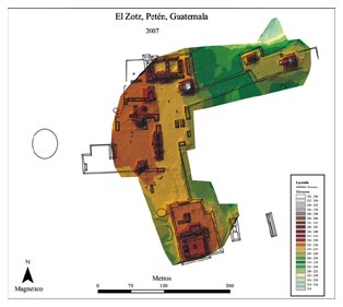 Figure 4. Map of El Zotz.