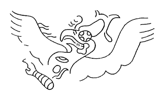 Figure 11. Incised Image from obsidian core, Tomb C, La Venta, Tabasco, M&eacute;xico. National Anthropological Museum, M&eacute;xico City, Height: .75 cm, Width: 1.2 cm
