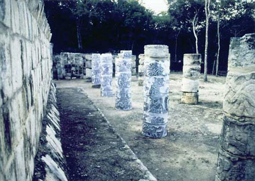 Figure 4: Palace of Sculptured Columns with Rubbings on. Figure 4: Palace of Sculptured Columns with Rubbings on.