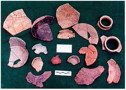 Examples of Formative Period ceramics.