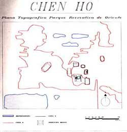 Plan 2. ChenHó Archaeological Zone.