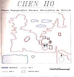 Plano 2. Zona Arqueológica ChenHó.