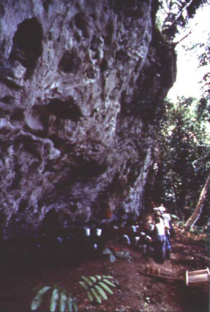 Figura 4. Excavación en C.B.R.S. (1995). Figura 4. Excavación en C.B.R.S. (1995).