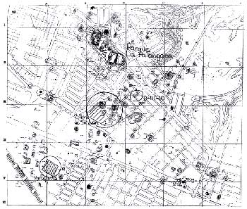 Figure 2. Ubicación de áreas de los proyectos Villas Miraflores I, Villas de San Juan y D-III-10.