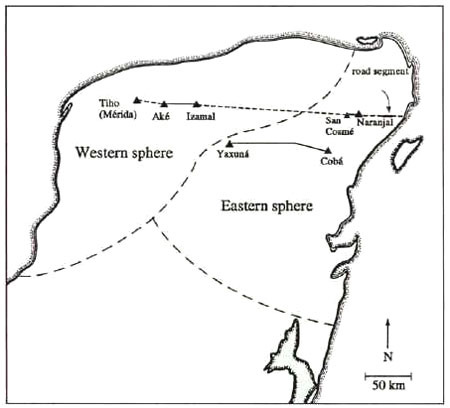 Figure 1: The Northern Maya Lowlands. (adapted from Fedick, et al., 1995). Figure 1: The Northern Maya Lowlands. (adapted from Fedick, et al., 1995).