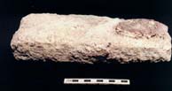 Figura 3:50 - Posible fragmento de la moldura de la zona superior.