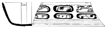 Enlaza con Figura 8. Entierro 77, Estructura C-13, ancho máximo de la cripta 1.10 m (Dibujo de Zachary Hruby)