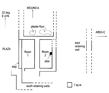 Figure 3. Preliminary Plan of Mound B, Structure 2