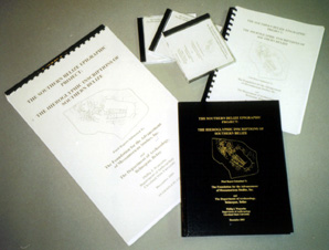 Photo of Dr. Phillip Wanyerka's report - 'The Southern Belize Epigraphic Project'. Dr. Phillip Wanyerka's report