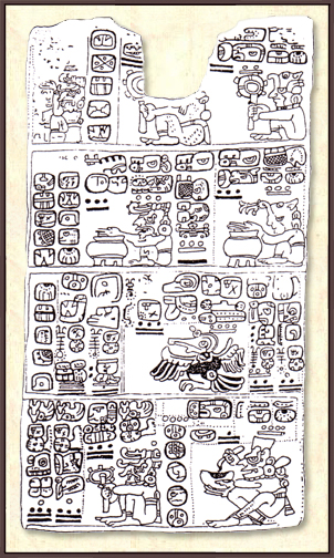 An almanac page from the Madrid codex.