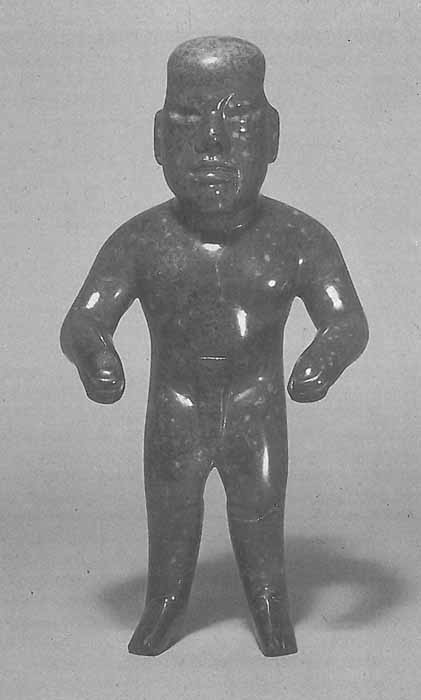 Olmec figurine