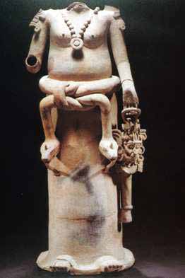 Cihuateteo sculpture