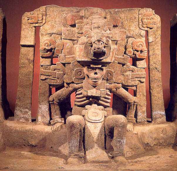 Sculpture depicts the Lord of the Underworld