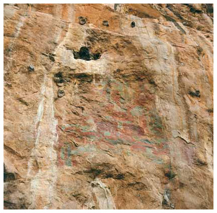 Mural C-1, from below - Click on image to enlarge