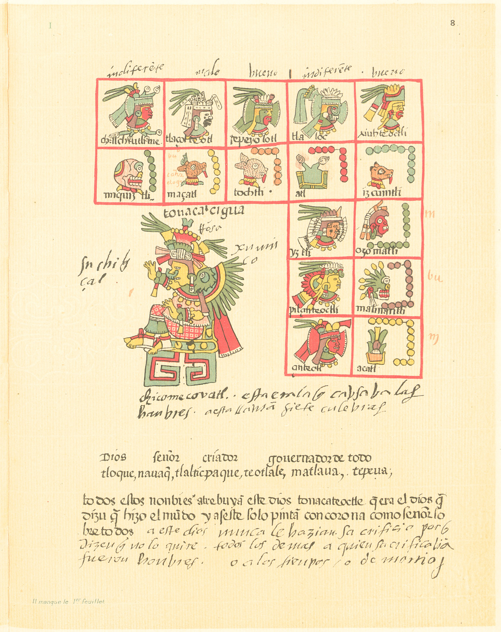 FAMSI - Universitätsbibliothek Rostock - Codex Telleriano-Remensis